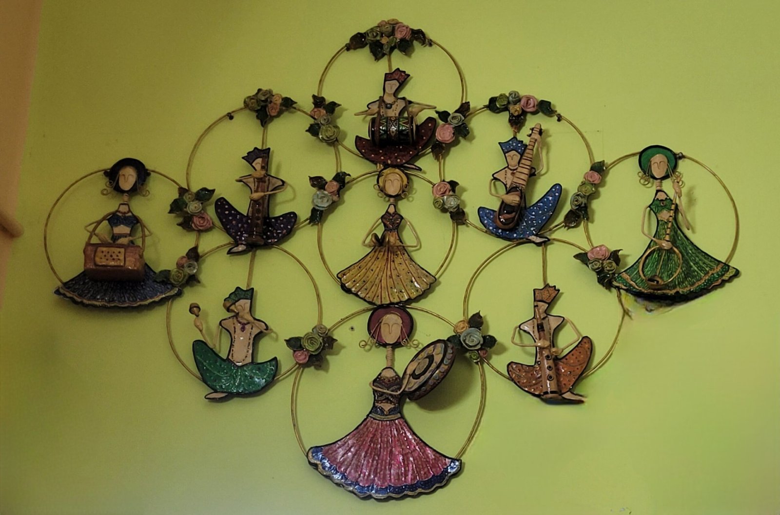 Musical Lady Wall Art