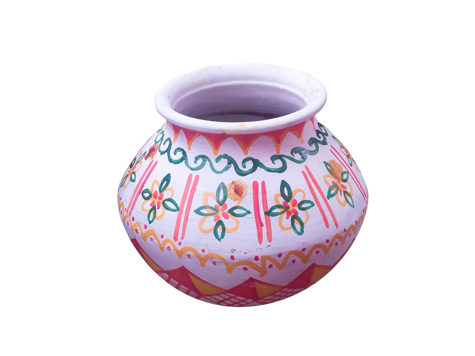 Designer Clay Pot (Matka)